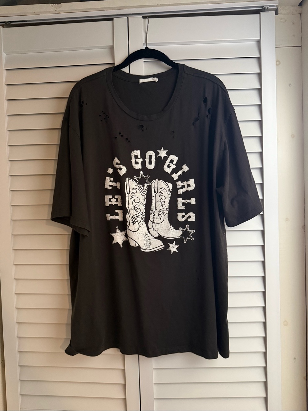 ‘Let’s go girls’ shirt